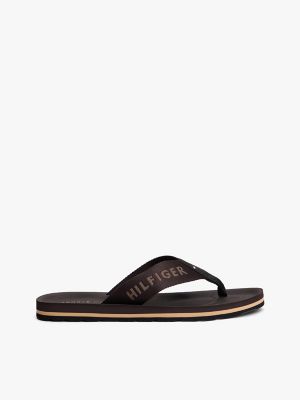 Hilfiger Monotype Flip-Flop, Brown