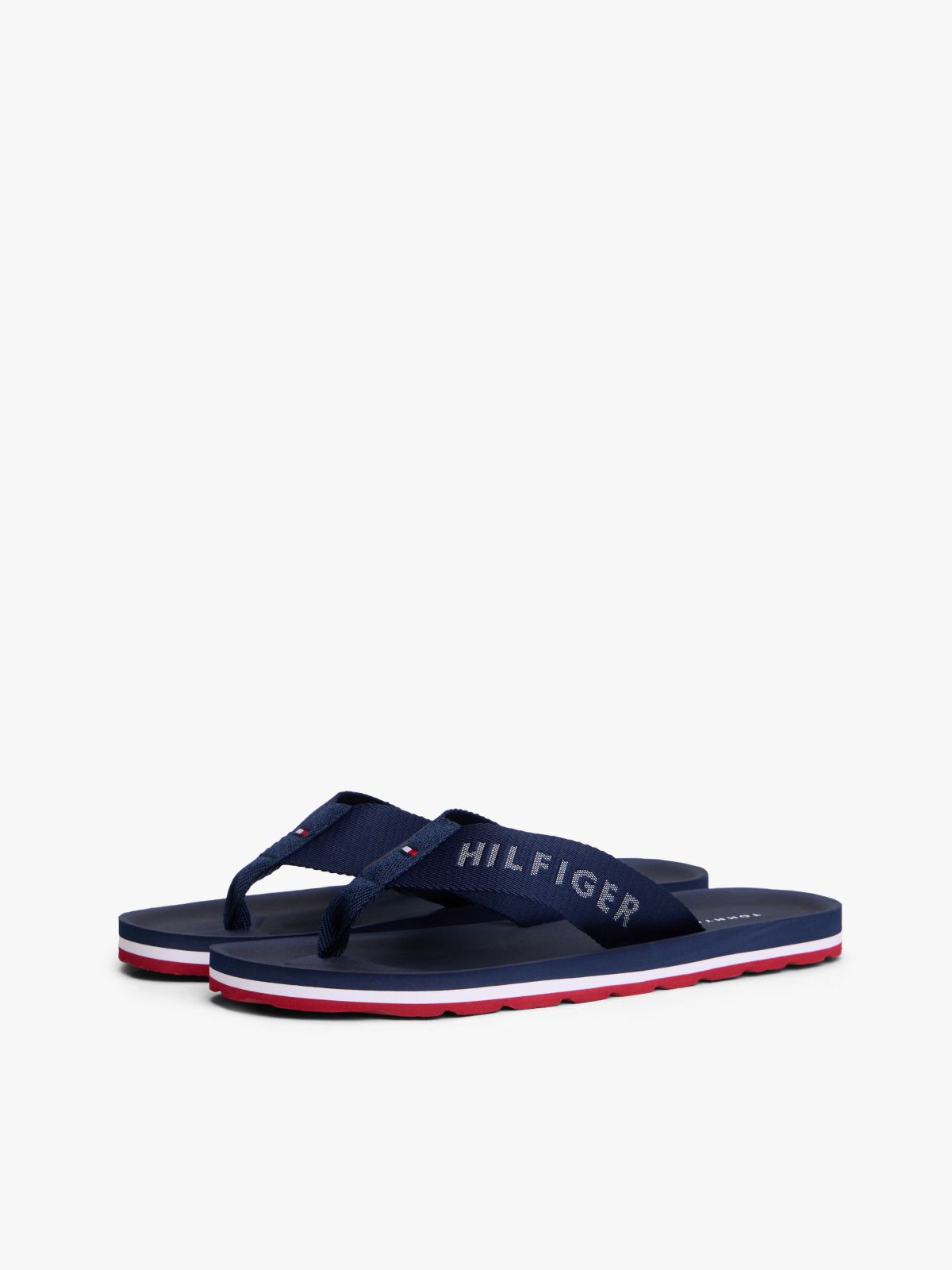 Hilfiger Monotype Flip-Flop — Blue