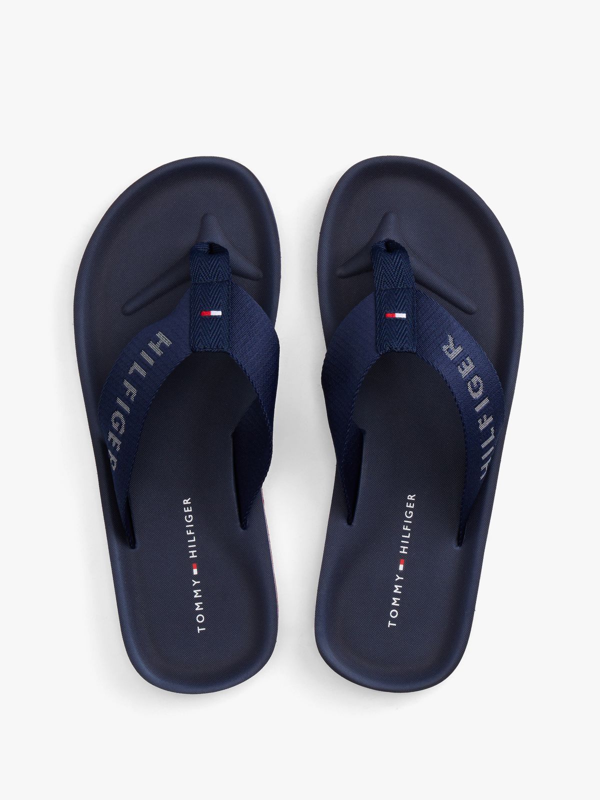 Hilfiger Monotype Flip-Flop — Blue