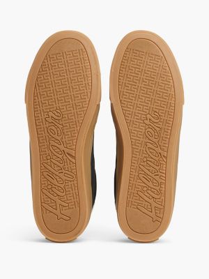 Женские кроссовки Tommy Hilfiger Flag Logo Skater, цвет: Чёрный — фото 5