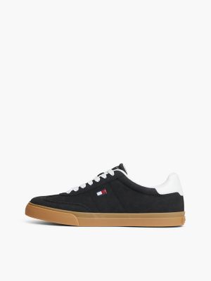 Женские кроссовки Tommy Hilfiger Flag Logo Skater, цвет: Чёрный — фото 7