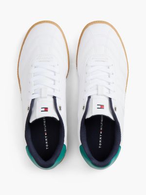 Женские кроссовки Tommy Hilfiger Textured Skater, цвет: Средний зелёный — фото 3
