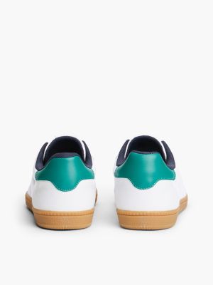 Женские кроссовки Tommy Hilfiger Textured Skater, цвет: Средний зелёный — фото 4