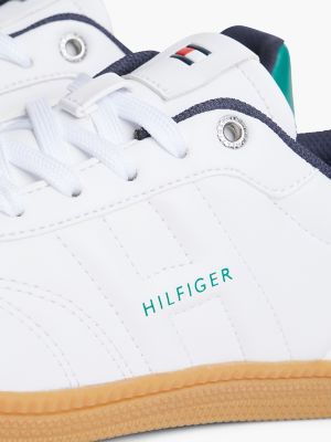Женские кроссовки Tommy Hilfiger Textured Skater, цвет: Средний зелёный — фото 6