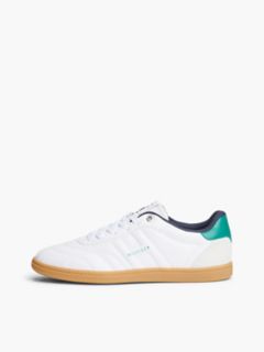 Textured Skater Sneaker — Medium Green 7