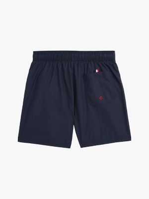 Kids' Hilfiger Logo Swim Trunk, Navy