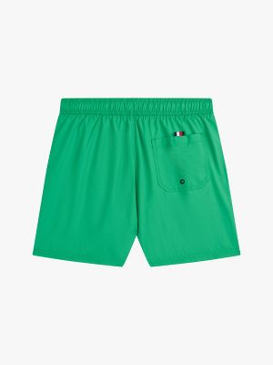 Kids' Hilfiger Logo Swim Trunk, Radiant Green
