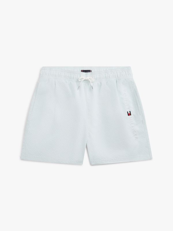 Kids' Ithaca Stripe Swim Trunk — Sail Blue / Ecru Ithaca