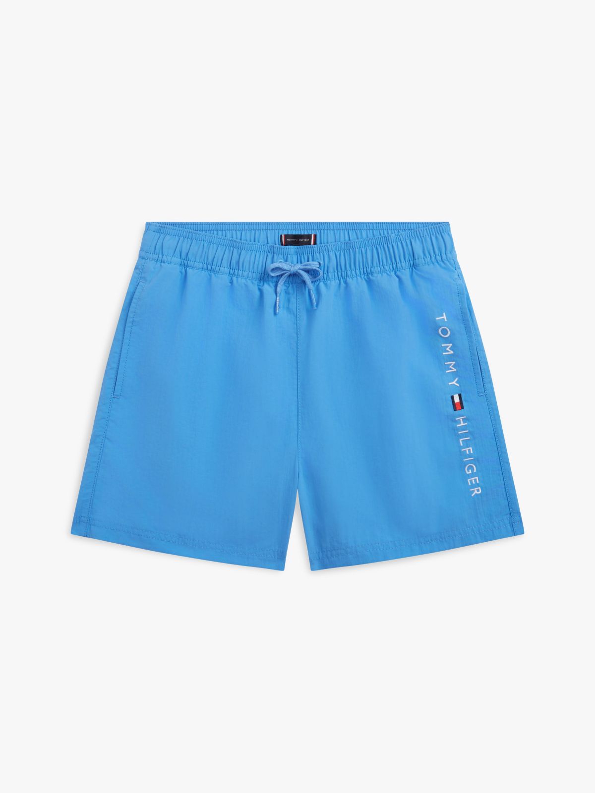 Kids' Hilfiger Logo Swim Trunk — Copenhagen Blue