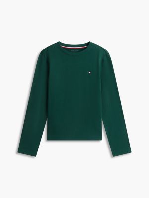Пижамный комплект для детей, фланель — Tommy Hilfiger, цвет: Зелёный / Клетчатый вечнозелёный — фото 5