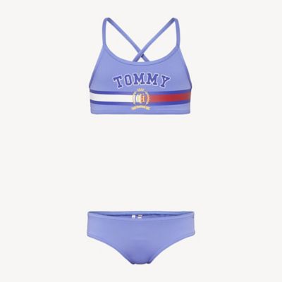 tommy hilfiger sports bra and panty set