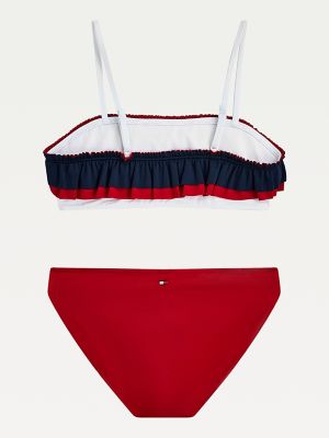 TH Kids Bandeau Bikini Swim Set | Tommy Hilfiger