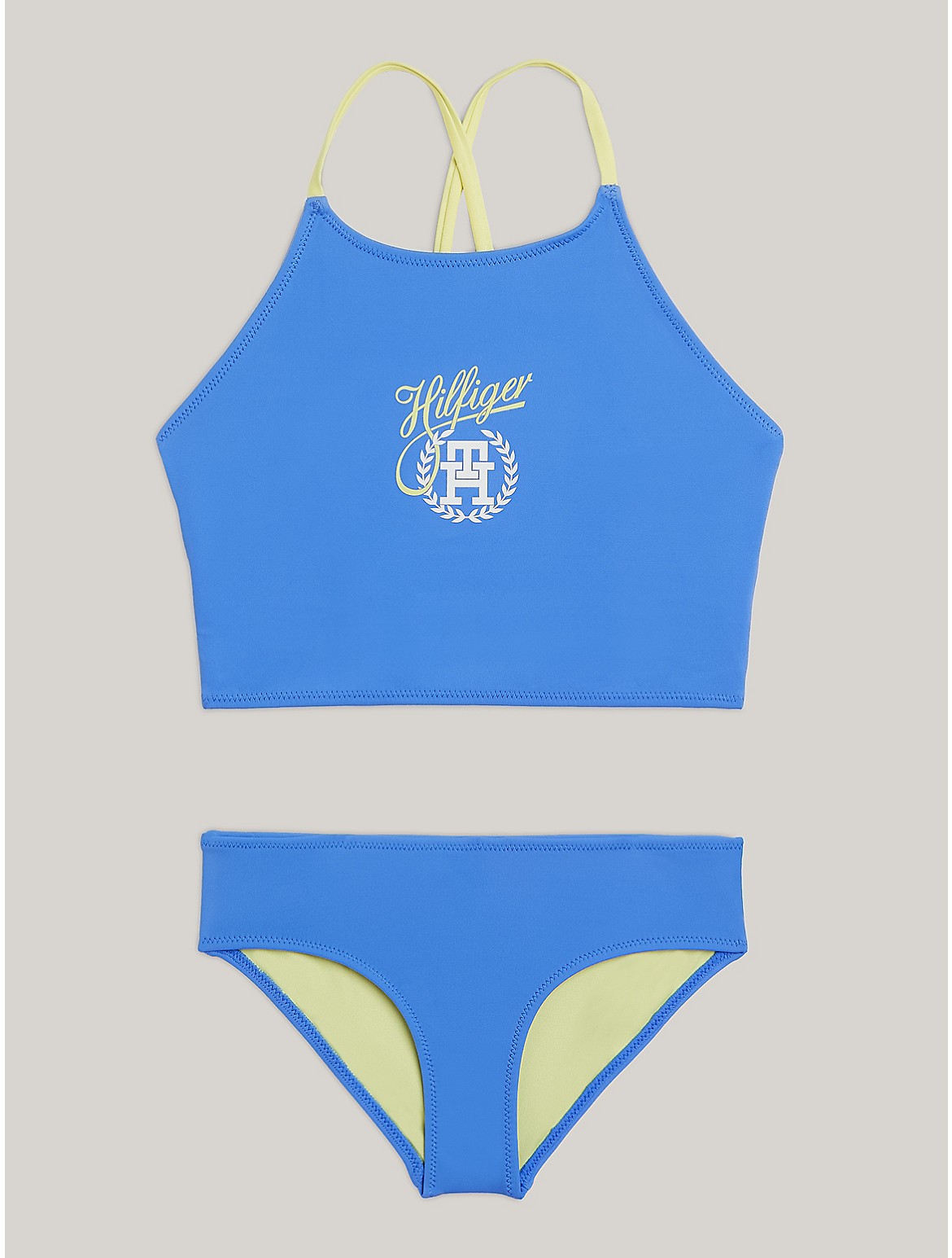 Tommy Hilfiger Girls' Kids' Hilfiger Halter Bikini Set