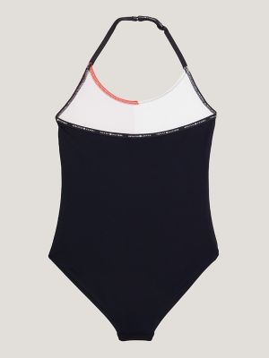 Kids' Colorblock One-Piece Swimsuit | Tommy Hilfiger USA