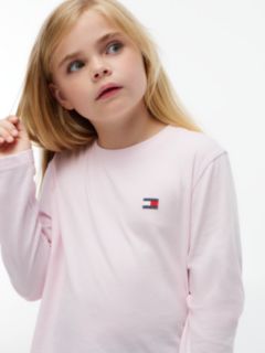 Kids' T-Shirt & Flannel Pant Sleep Set — Lt Pink/ Lt Pink Plaid 3