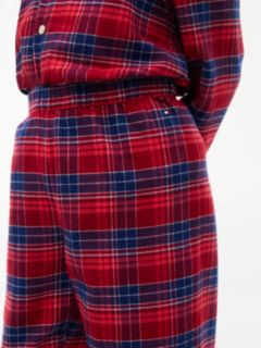 Kids' Flannel Shirt & Pant Sleep Set — Check Global Stp Medium Red 6