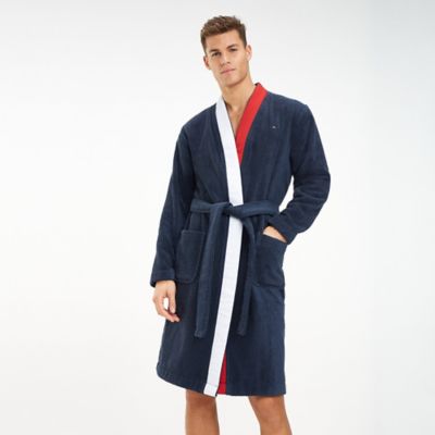 mens dressing gown tommy hilfiger