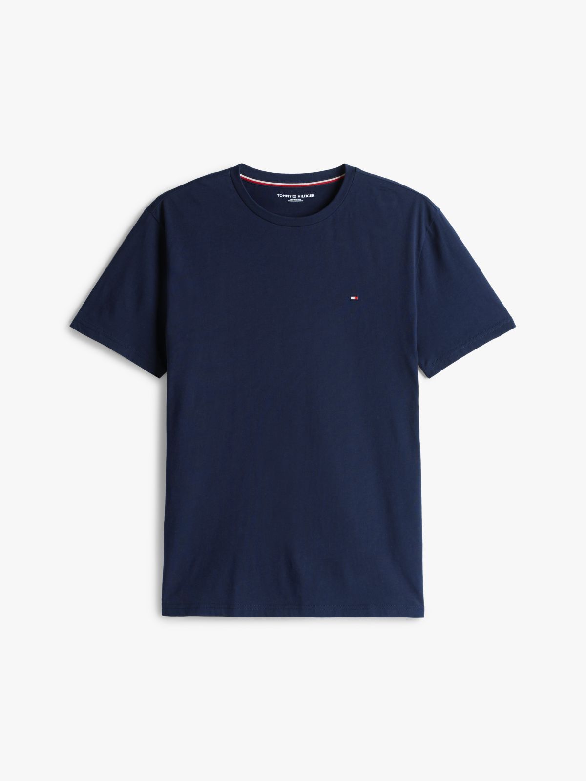 T-Shirt & Woven Short Sleep Set — Navy