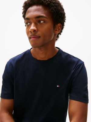 Пижамный комплект для мужчин, с шортами, тканый — Tommy Hilfiger, цвет: Тёмно-синий — фото 6