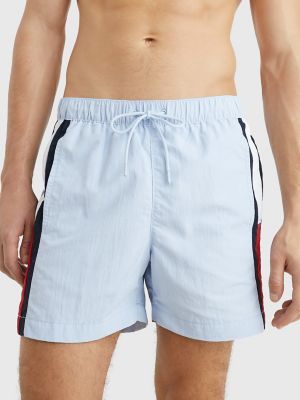 Spyder 7 Inseam Stripe Print Volley Comfort Mesh Brief Liner Swim