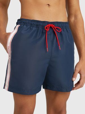 Stripe 7" Swim Trunk, Twilight Navy