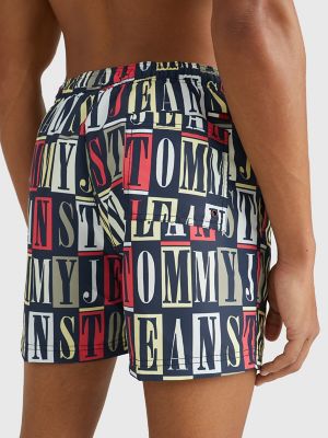 TJ Print 7" Swim Trunk, TJ Type Print