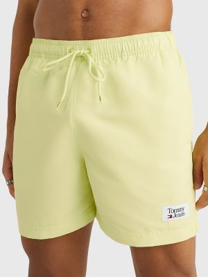 Slim Fit Tommy Jeans 7" Swim Trunk, Light Citrus