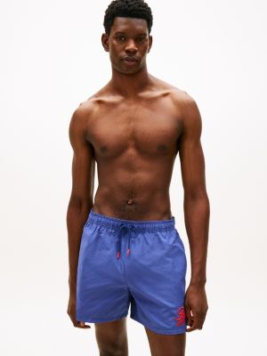 Script Monogram 5" Swim Trunk, Indigo
