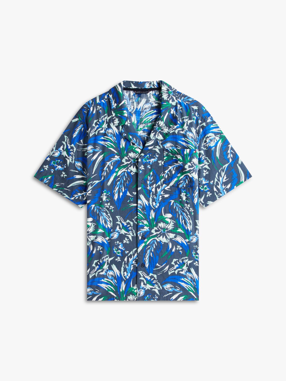 Lightweight Cabana Shirt — Vintage Hawaiian Navy