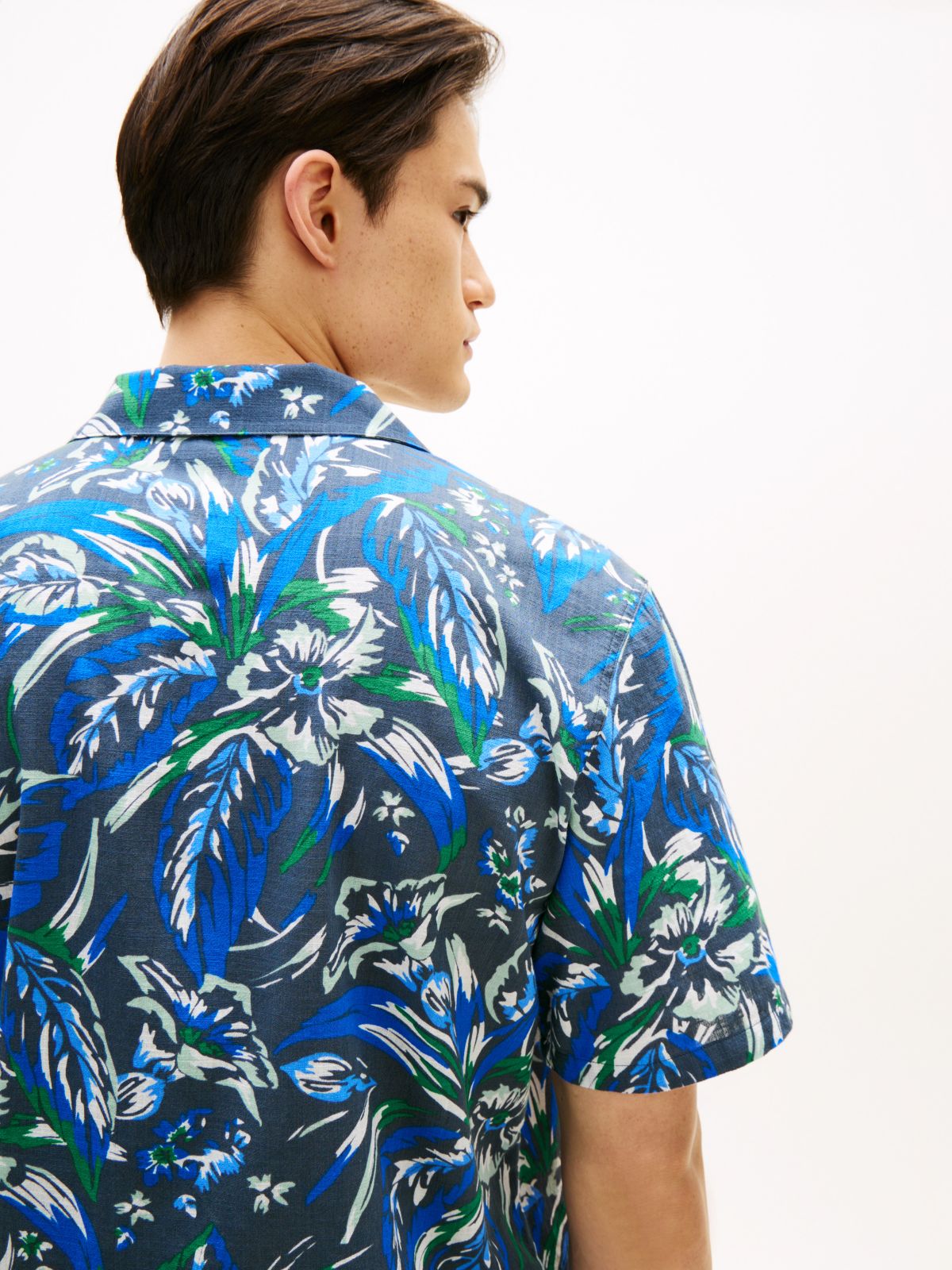 Lightweight Cabana Shirt — Vintage Hawaiian Navy
