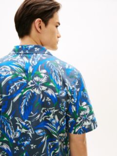Lightweight Cabana Shirt — Vintage Hawaiian Navy 2
