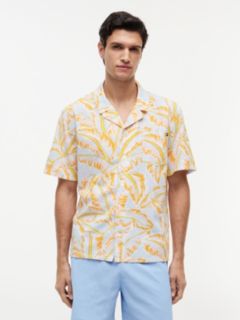 Lightweight Cabana Shirt — Vintage Banana Leaf Keepsake Blue 1