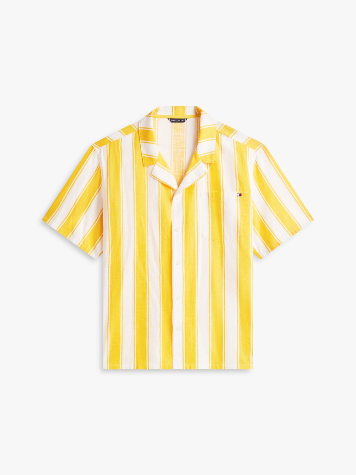 Lightweight Cabana Shirt — Summer Stripe Sunshower/White Stripe