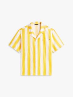 Lightweight Cabana Shirt — Summer Stripe Sunshower/White Stripe 5