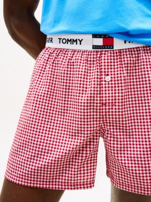 Мужские брюки Tommy Hilfiger T-Shirt & Woven Short Sleep Set — фото 2