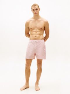 Striped 7" Swim Trunk — Terra Red 2