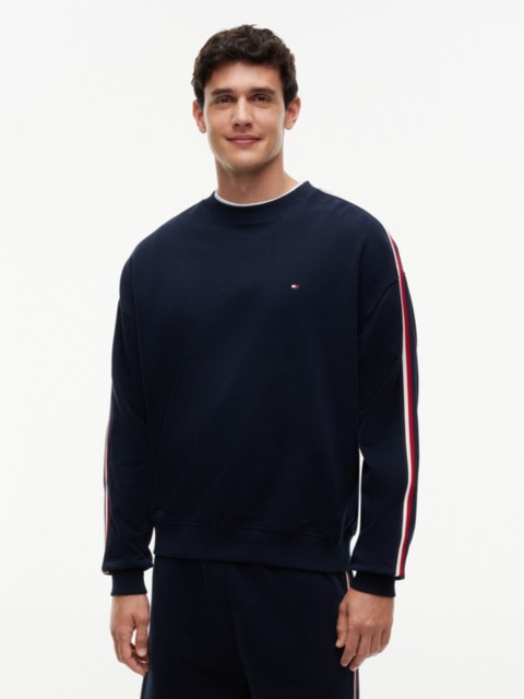 Мужские худи Tommy Hilfiger Signature Stripe Terry Lounge Sweatshirt