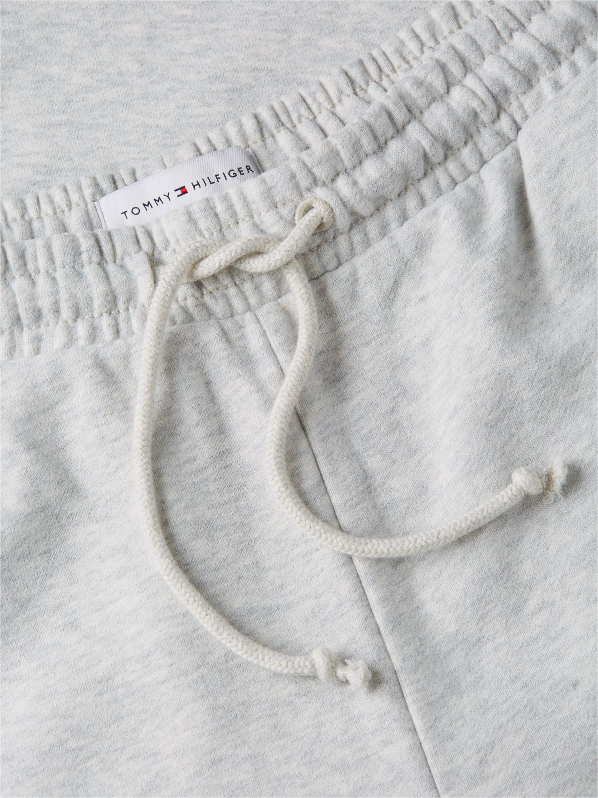 Signature Stripe Terry Lounge Jogger — Ice Grey Heather