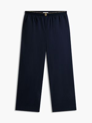 Пижамный комплект Crest Dobby для мужчин, с логотипом — Tommy Hilfiger, цвет: Полосатый — фото 6