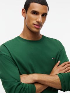 T-Shirt & Plaid Flannel Pant Sleep Set — Deep Evergreen/Bufflo Check 3