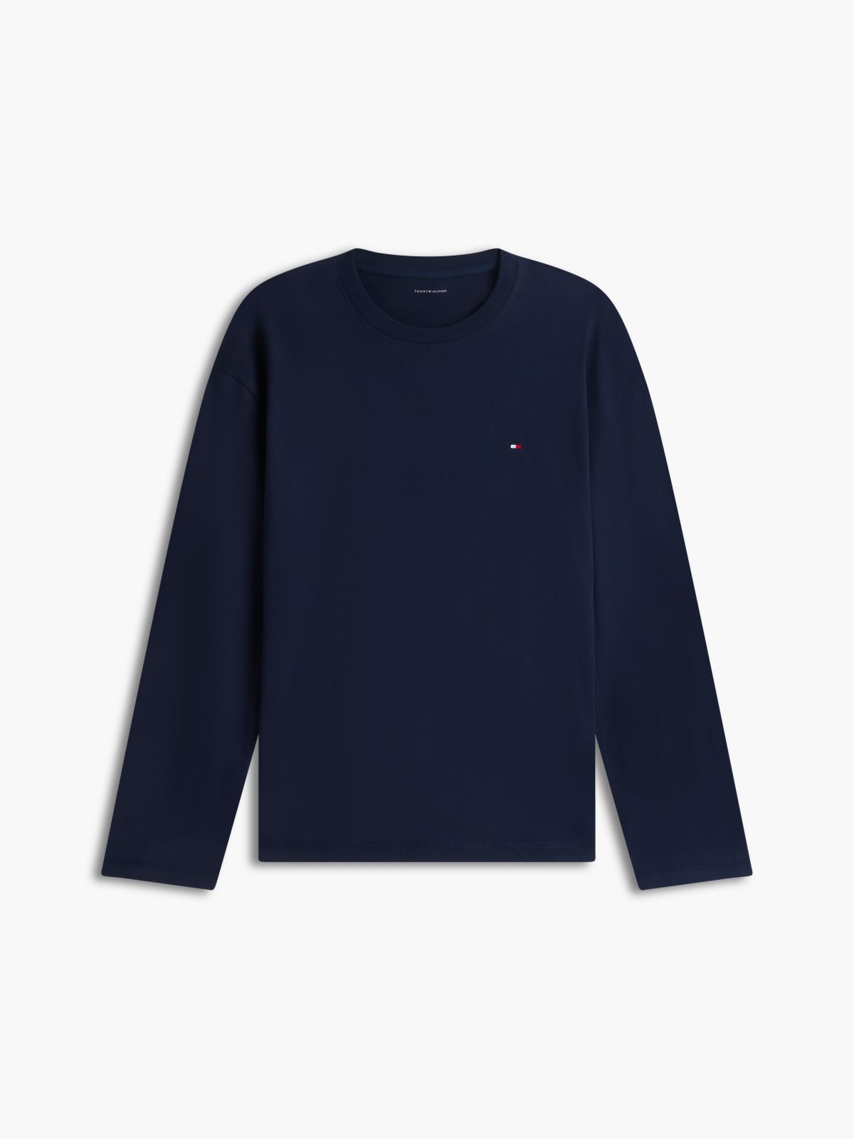 T-Shirt & Striped Pant Sleep Set — Dark Navy / Global Stripe Herringbone