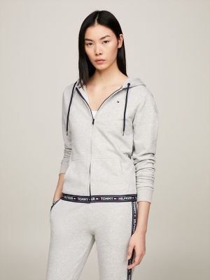 tommy hilfiger women's grey sweatshirt