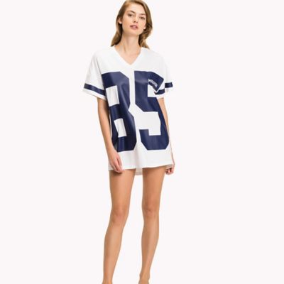 plus size throwback jersey dress