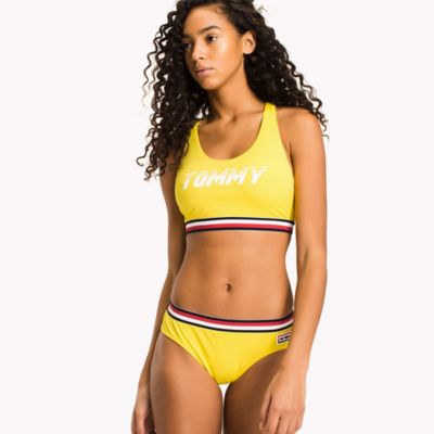 tommy hilfiger logo bikini