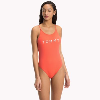 tommy hilfiger bikini orange