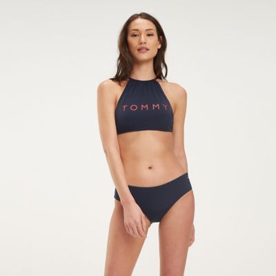 tommy hilfiger halter crop top