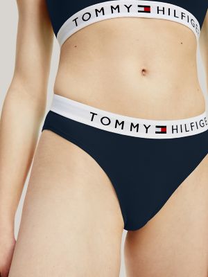 Tommy Hilfiger Women's Seamless Logo Thong Underwear R11T061 - Macy's