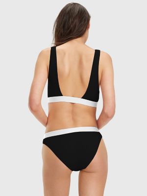 Logo Bikini Panty, Black