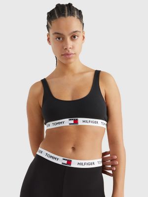 Buy Tommy Hilfiger Logo Underband Organic Cotton Bralette (UW0UW02225)  mystic yellow from £15.00 (Today) – Best Deals on