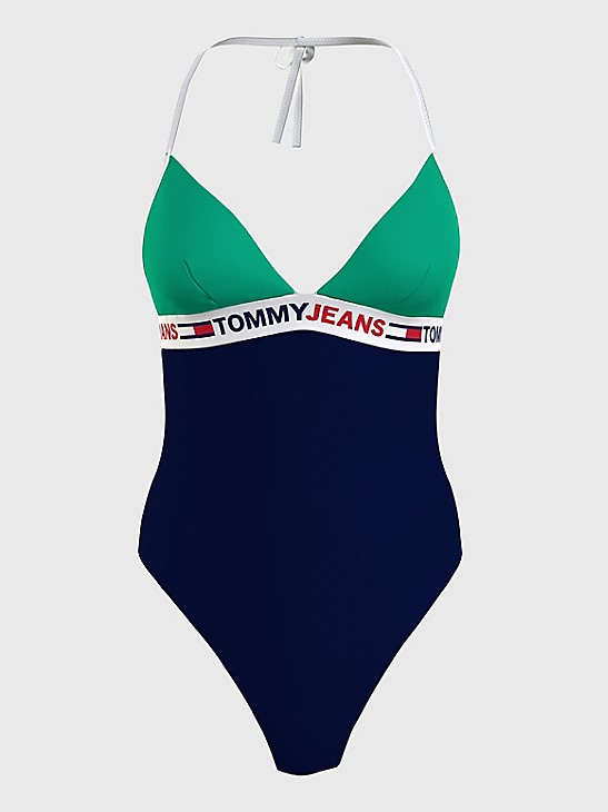Triangle One-Piece Swimsuit | Tommy Hilfiger
